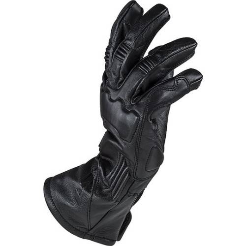 GUANTO MOTO LS2 ONYX MAN GLOVES BLACK  LEATHER