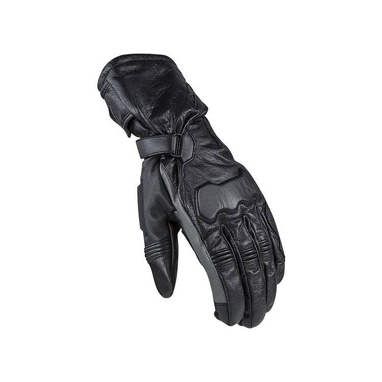 GUANTO MOTO LS2 ONYX MAN GLOVES BLACK  LEATHER