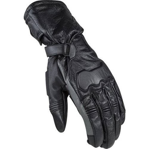 GUANTO MOTO LS2 ONYX MAN GLOVES BLACK  LEATHER
