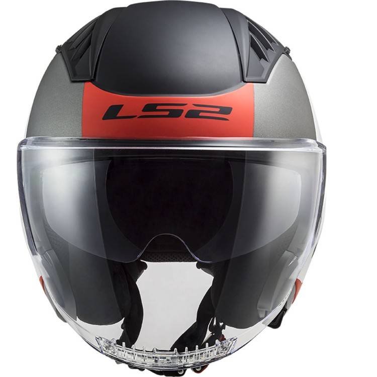CASCO LS2 OF600 COPTER URBANE MATT WHITE BLACK