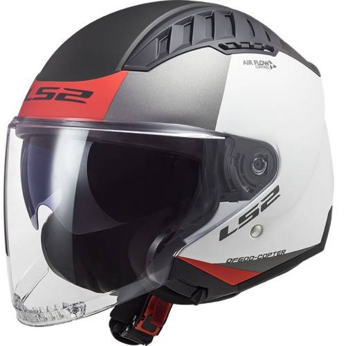 CASCO LS2 OF600 COPTER URBANE MATT WHITE BLACK