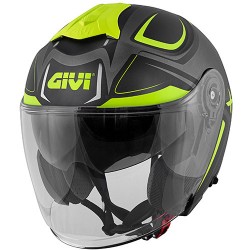 Casco Givi X.22 Planet Hyper Titanio Giallo