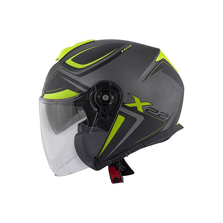 Casco Givi X.22 Planet Hyper Titanio Giallo