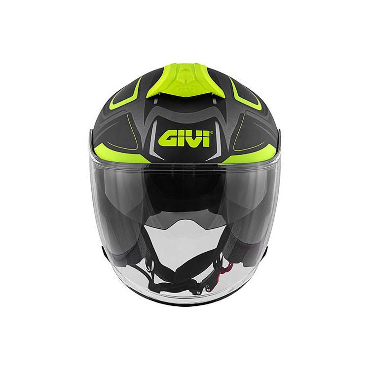 Casco Givi X.22 Planet Hyper Titanio Giallo