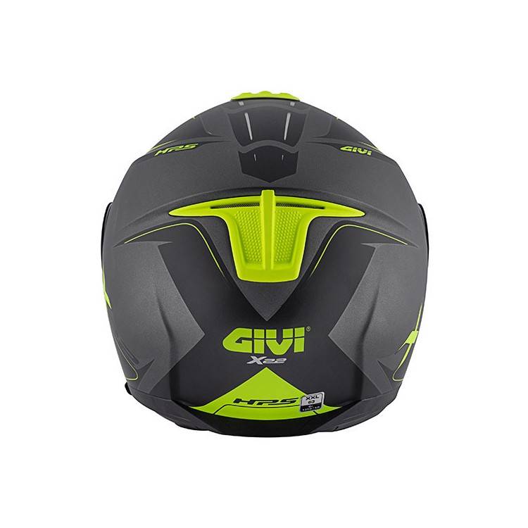 Casco Givi X.22 Planet Hyper Titanio Giallo