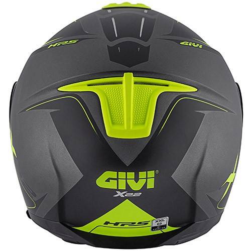 Casco Givi X.22 Planet Hyper Titanio Giallo