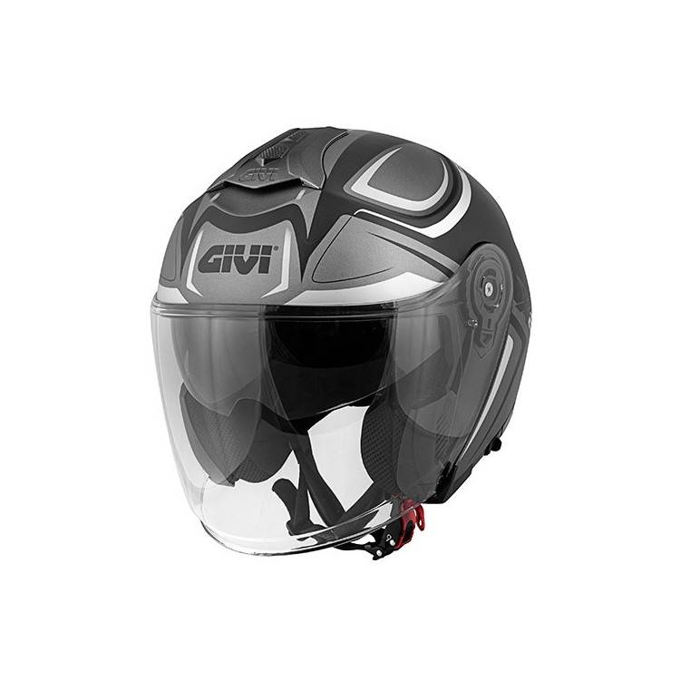Casco Givi X.22 Planet Hyper Titanio Argento