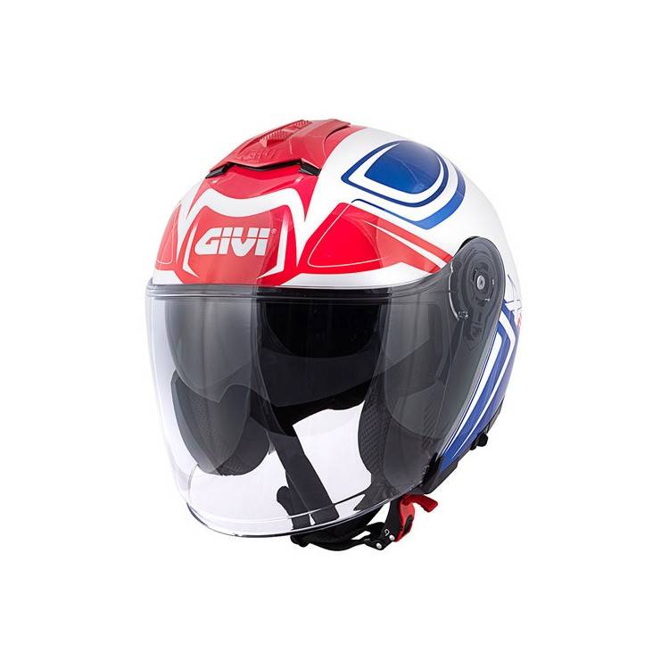 Casco Givi X.22 Planet Hyper Bianco Blu Rosso