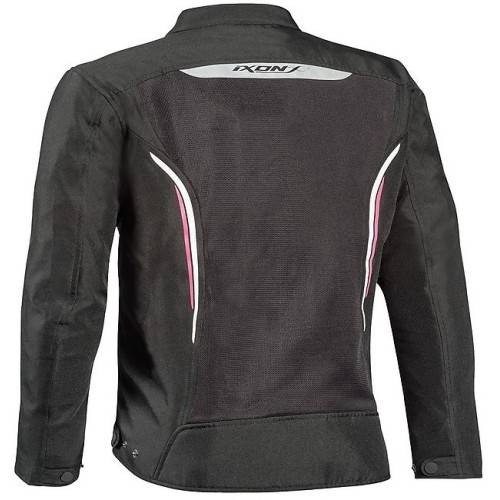 GIUBBOTTO COOL AIR C L  TESSSUTO DONNA NERO/BIANCO/ROSA | IXON