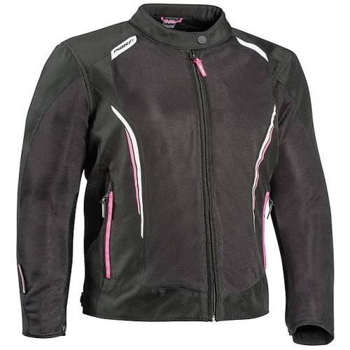GIUBBOTTO COOL AIR C L  TESSSUTO DONNA NERO/BIANCO/ROSA | IXON