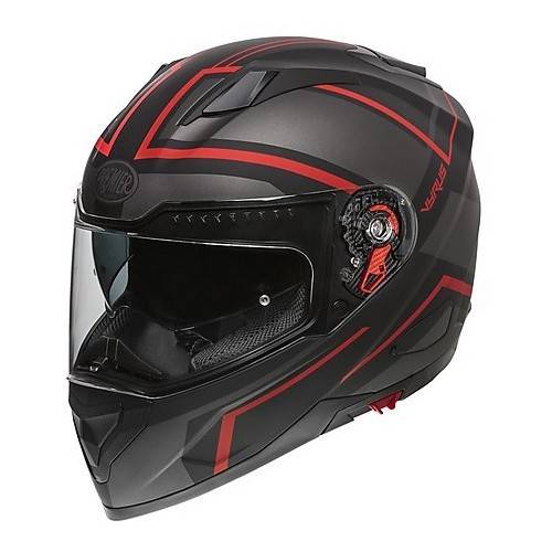 Casco Integrale VYRUS ND92 BM Nero Rosso Opaco | PREMIER