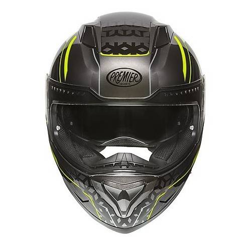 Casco Integrale VYRUS EM Y17 Nero Grigio Giallo Fluo | PREMIER