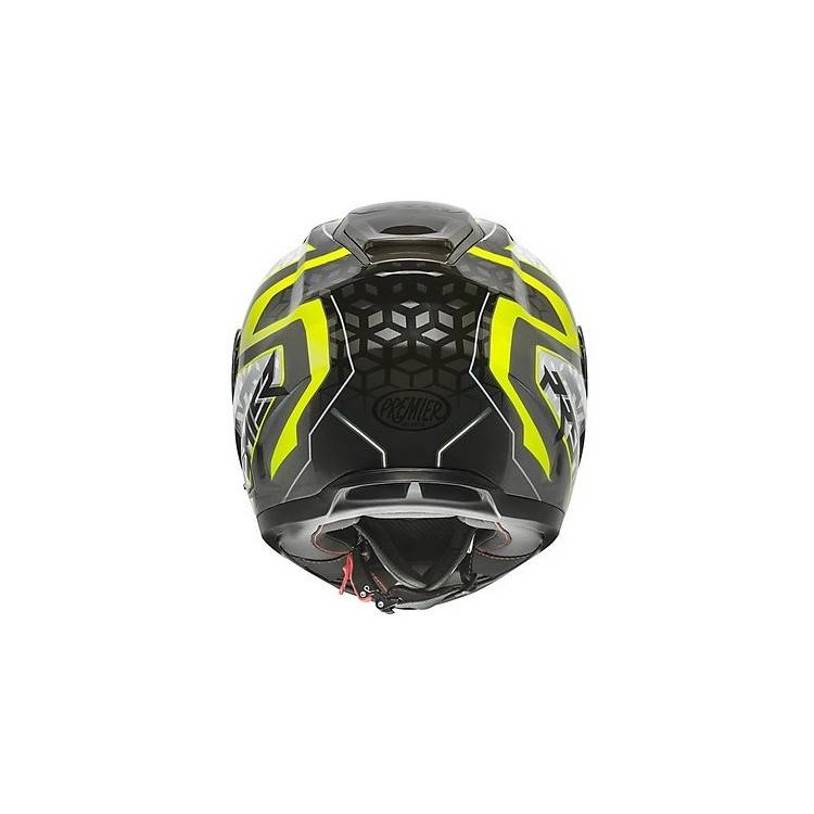Casco Integrale VYRUS EM Y17 Nero Grigio Giallo Fluo | PREMIER