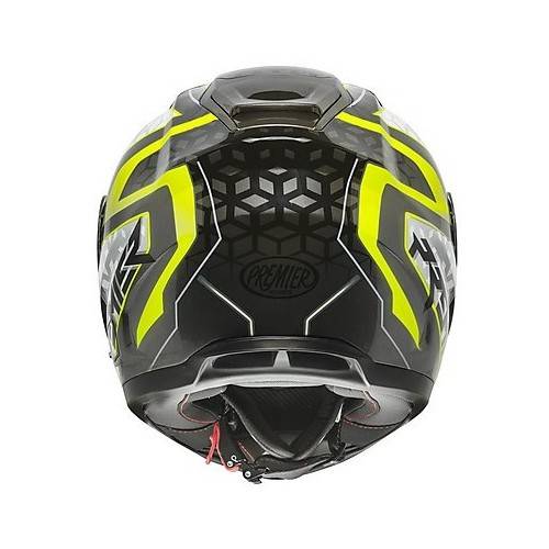 Casco Integrale VYRUS EM Y17 Nero Grigio Giallo Fluo | PREMIER