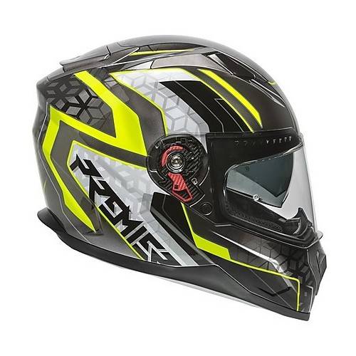 Casco Integrale VYRUS EM Y17 Nero Grigio Giallo Fluo | PREMIER