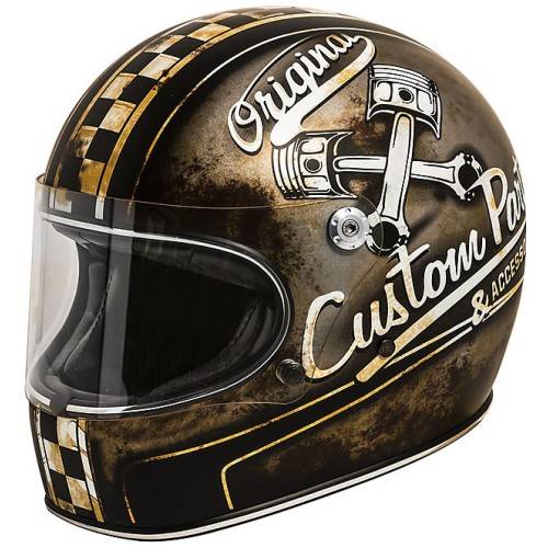 Casco Integrale Trophy Stile anni 70 OP 9 BM Opaco | PREMIER