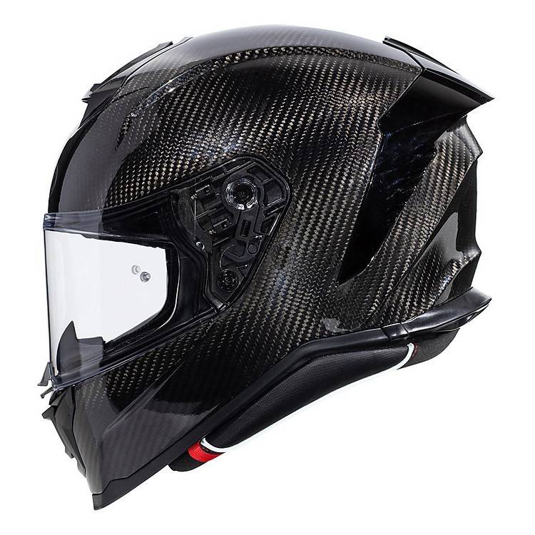 Casco Integrale In Carbonio HYPER Carbon Lucido | PREMIER