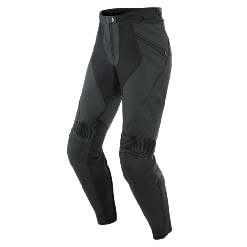 PANTALONI DAINESE PONY 3 LADY PELLE -076-BLACK-MATT