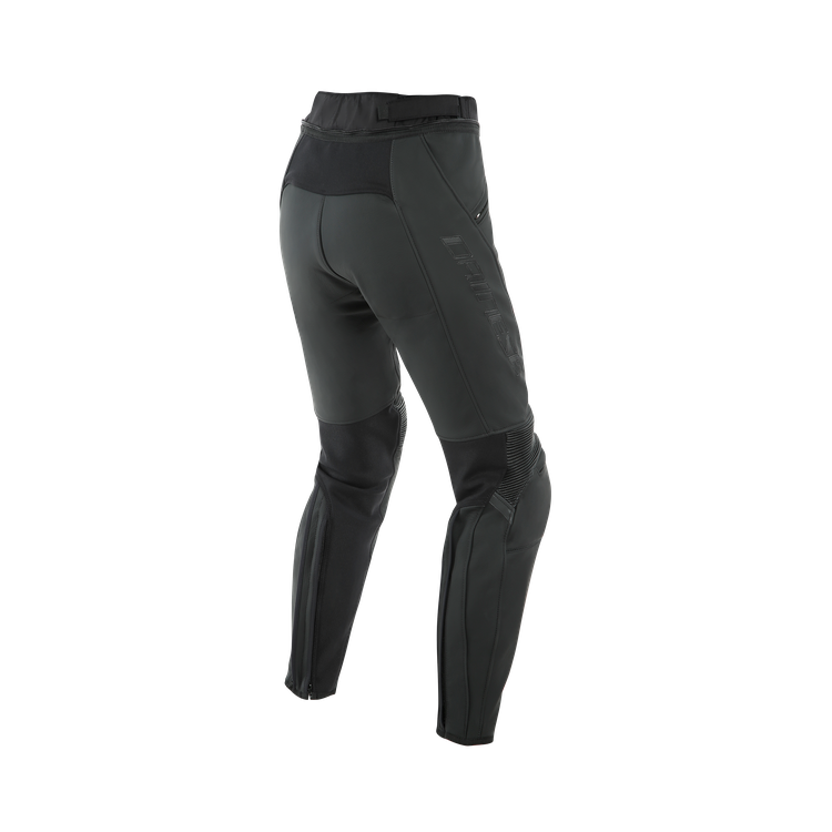 PANTALONI DAINESE PONY 3 LADY PELLE -076-BLACK-MATT