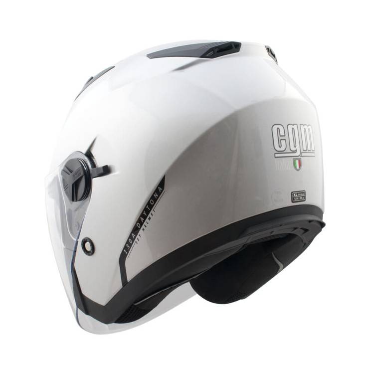 Casco 130A DAYTONA MONO Bianco | CGM
