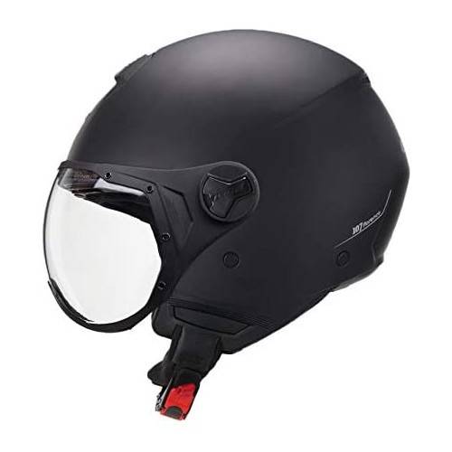 Casco 107A FLORENCE MONO Nero opaco sagomata | CGM