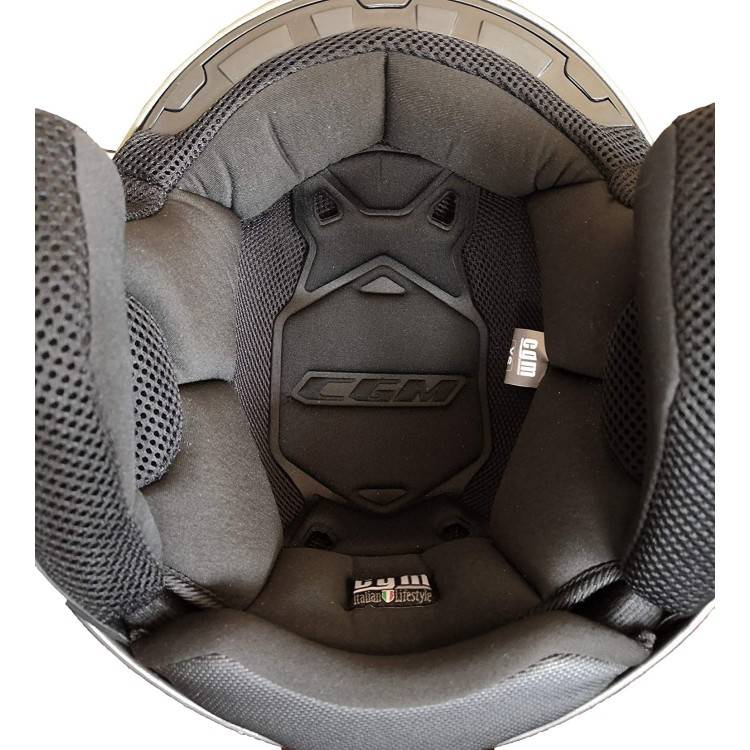 Casco 107A FLORENCE MONO Nero opaco sagomata | CGM