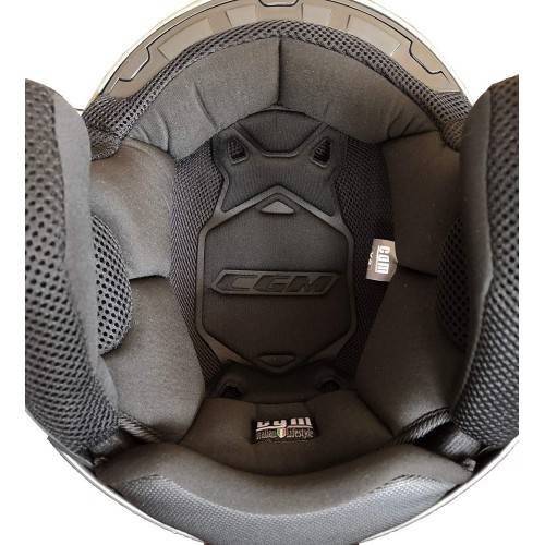 Casco 107A FLORENCE MONO Nero opaco sagomata | CGM