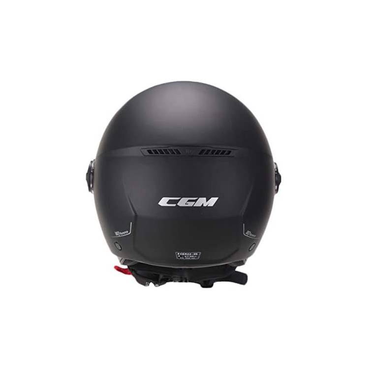 Casco 107A FLORENCE MONO Nero opaco sagomata | CGM