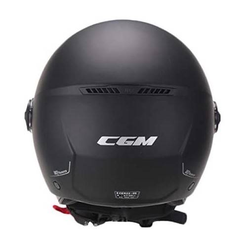 Casco 107A FLORENCE MONO Nero opaco sagomata | CGM
