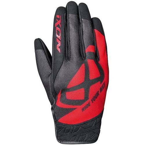 RS SLICKER GUANTO EST. TESSSUTO UOMO ROSSO/NERO | IXON